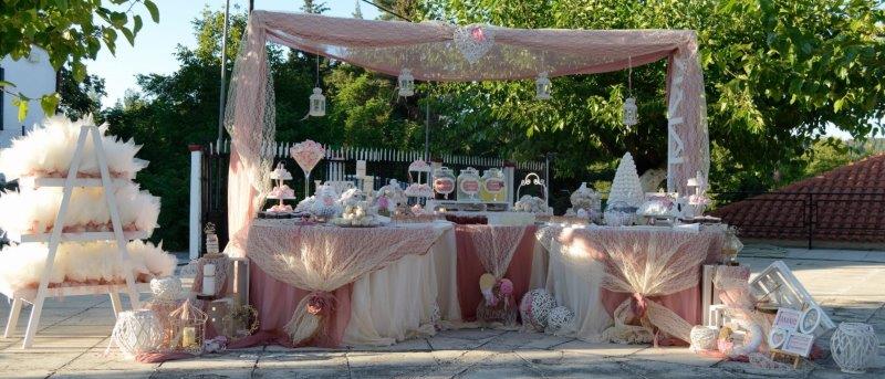 Τραπέζια ευχών / Candy Bar